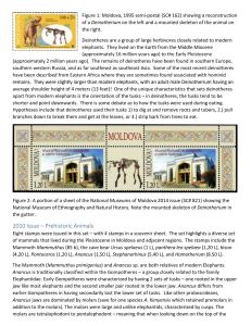 Prehistoric Life on Moldovan Stamps