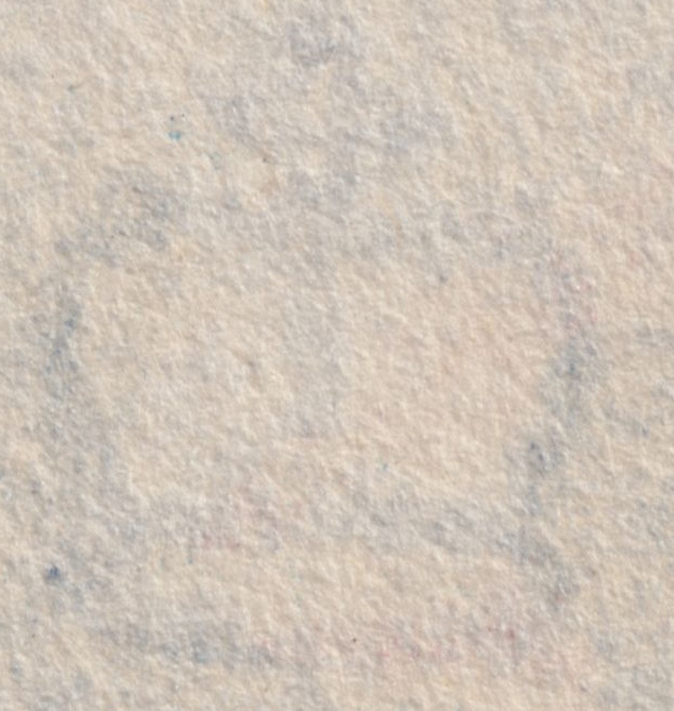 Penny Black under UV light