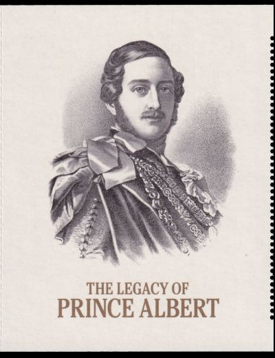 Prince Albert on margin of Mini-Sheet of Great Britain 2019