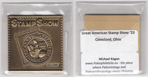 Medal of Paleophilatelie website at GASS 2023
