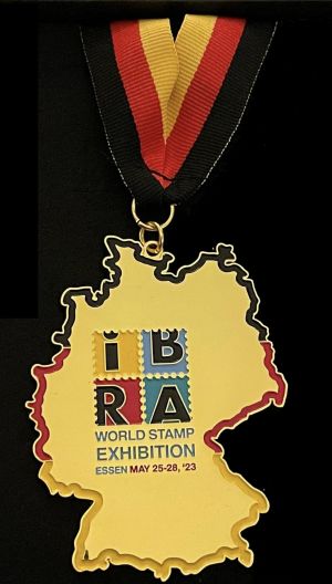 Medal of Paleophilatelie website at IBRA 2023