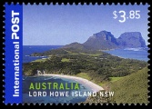 Lord Howe Island on stamp of Australia 2007