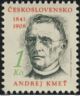 Andrej Kmet on stamp of Czechoslovakia 1991