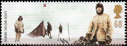 Robert Falcon Scott on stamps of UK 2003