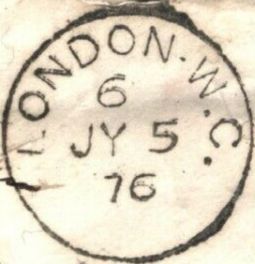 Postmark of London