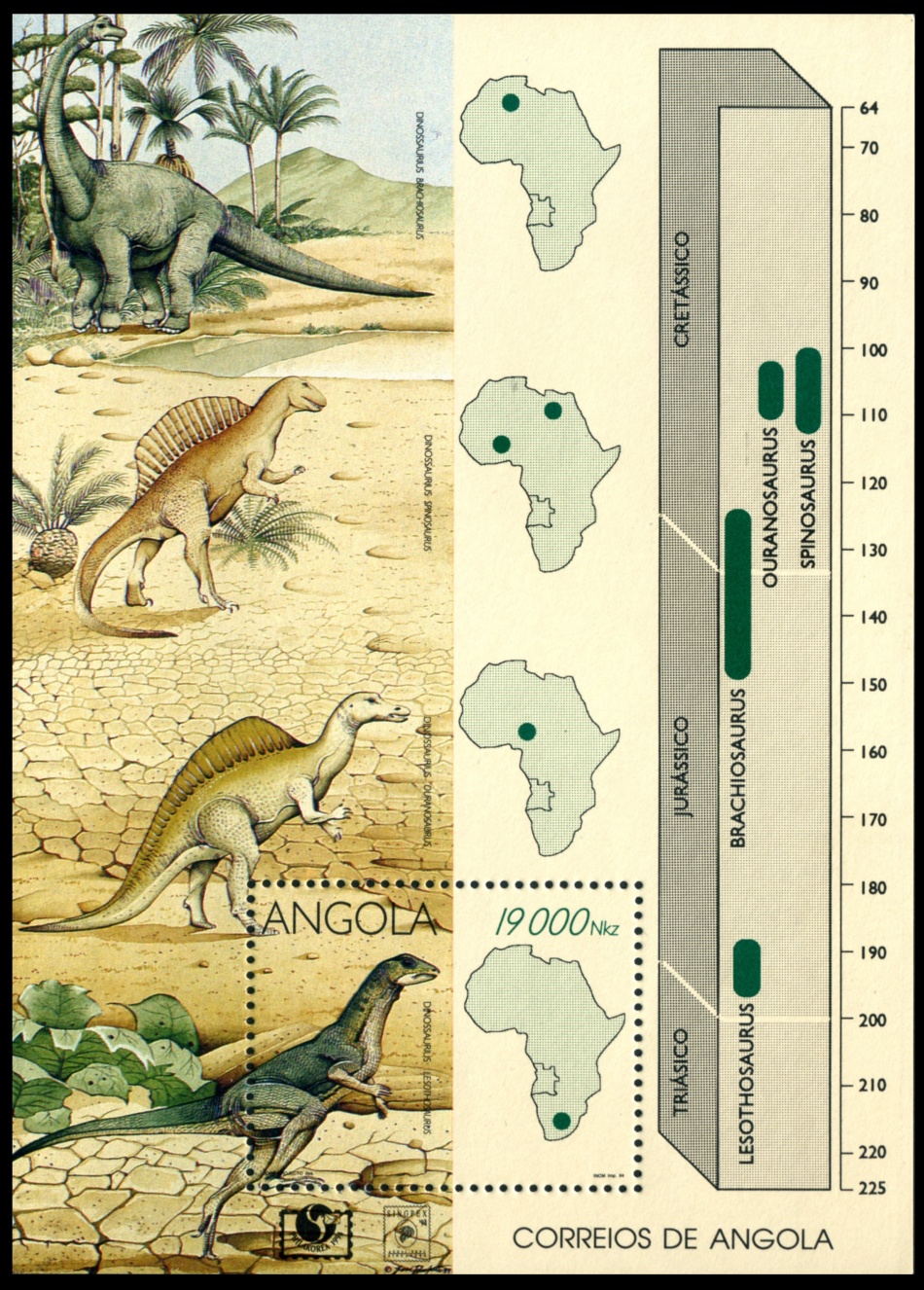Dinosaurs of Angola