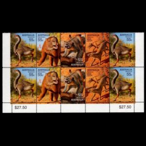 Megafauna on postage stamps of Australia 2008