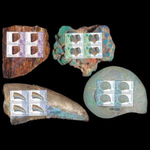 Opalised Fossils Minisheet Collection of Australia 2020