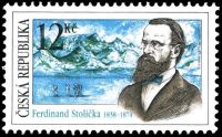 Ferdinand Stolichka on explorer stamps of Czech Republic 2008