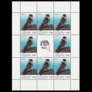 The Falcon stamp of Denmark 2009