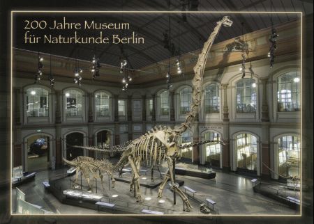 Brachiosaurus/Giraffatitan brancai on stamp of Germany 2910