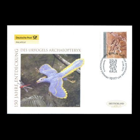Archaeopteryx on FDC of Germany 2011