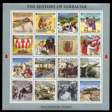 History of Gibraltar on stamps of Gibraltar 2000