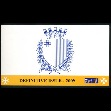 Presentation Pack with definitive stamps of Malta 2009