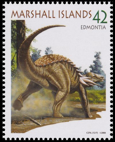 Edmontonia stamps of Marshall Islands 2008