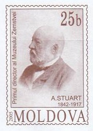 A Stuart on postal stationary of Moldova 2005