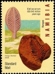 Rangea on stamp of Namibia 2008