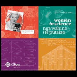 Women in Science on stamps and FDC of New Zealand 2022