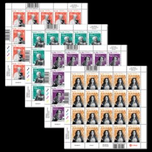 Women in Science on stamp sheets of New Zealand 2022