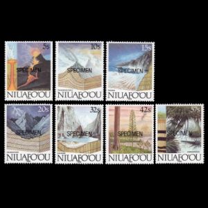 Evolution of the Earth on stamps of Niuafoʻou 1989