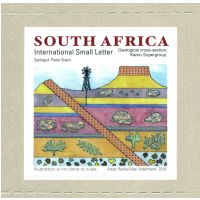 Karoo Supergroup on stamp of South Africa 2016