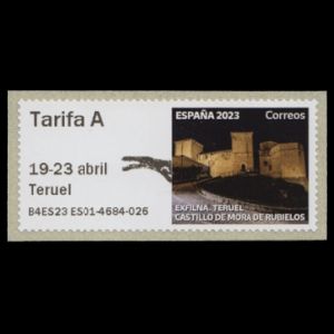 Design error on Liopleurodon ATM stamp of Spain 2023
