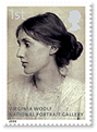 Virginia Woolf on stamp of UK 2006