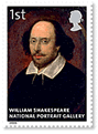 William Shakespeare on stamp of UK 2006