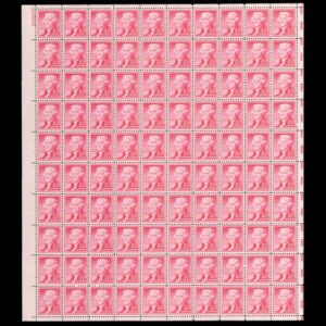 Thomas Jefferson on stamps of USA 1954