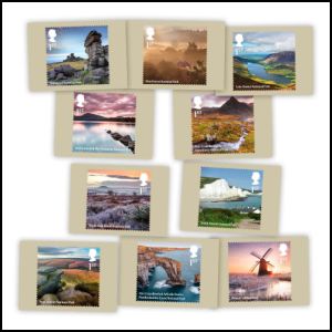 National Parks on Postcards of UK 2021