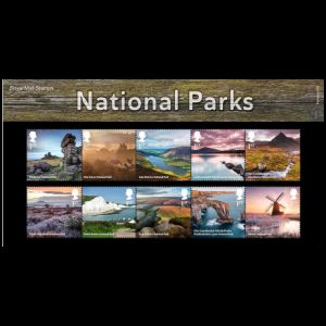 National Parks on stampss of UK 2021