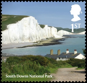 National Parks on stamp of UK 2021