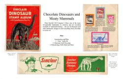 Page01 of Chocolate Dinosaurs and Meaty Mammals -  non-philatelic exhibit by Susan Bahnick Jones