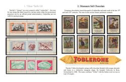Page02 of Chocolate Dinosaurs and Meaty Mammals -  non-philatelic exhibit by Susan Bahnick Jones