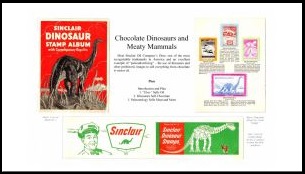 Chocolate Dinosaurs and Meaty Mammals philatelic exhibit