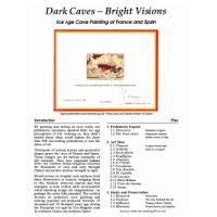 Page01 of Dark Caves - Bright Visions exhibit of Mr. Fran Adams