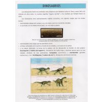 Page04 Dinosaurs philateliy exhibit of Romina Aimar
