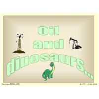 Page 01 of Oil and Dinosaurs - exhibit of Dominique ROBILLARD 