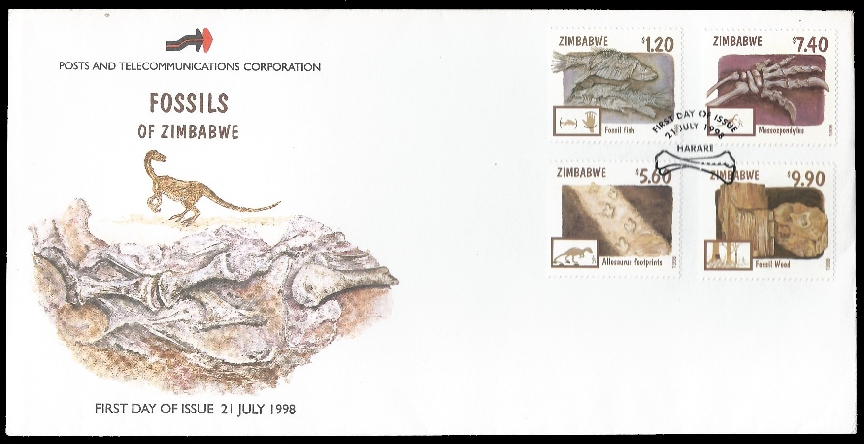 Fossils on FDC of Zimbabwe