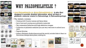Brief presentation of Paleophilatelie,eu website