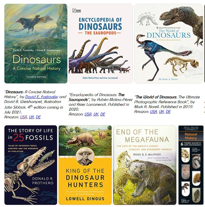 Recommended books about Paleontology