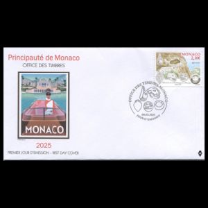 National Archaeological Discoveries on FDC of Monaco 2025