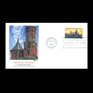 FDC of usa_1996_smithsonian_fdc2