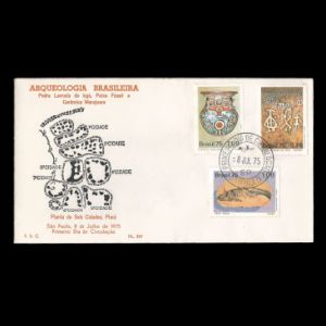 FDC of brazil_1975_fdc