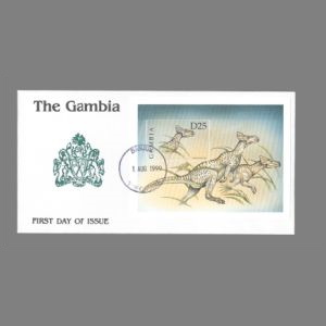 FDC of gambia_1999_fdc1