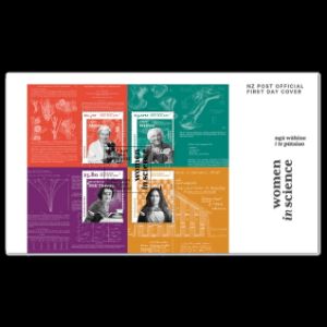 Women in Science on FDC of New Zealand 2022
