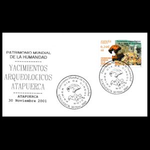 FDC of spain_2001_fdc2