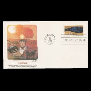 FDC of usa_1982_fdc