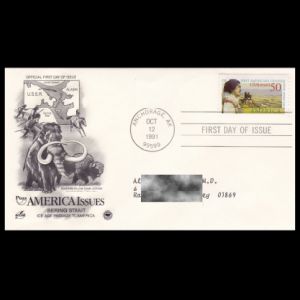 FDC of usa_1991_fdc