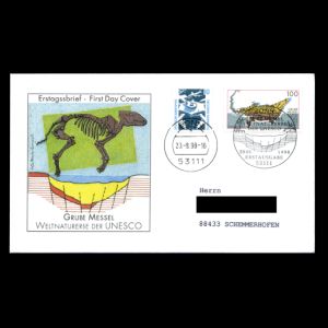 FDC of germany_1998_fdc_used